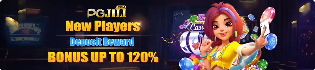 New Player Deposit reward up to 120%