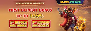 1st Deposit Bonus up yo 129%