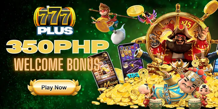 777Plus 350 welcome bonus banner