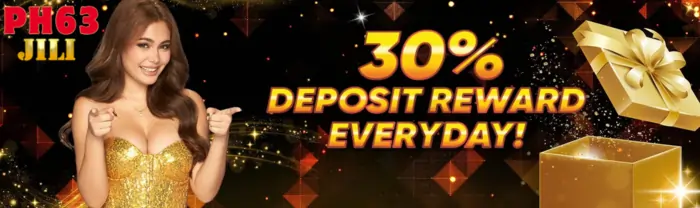 PH63jili deposit reward banner