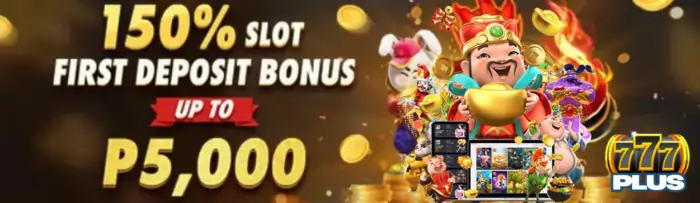 777plus first deposit bonus banner